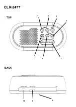 Preview for 3 page of Roadstar CLR-2477 User Manual