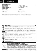 Preview for 30 page of Roadstar CLR-2477 User Manual