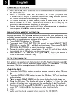 Preview for 8 page of Roadstar CLR-2540UMP User Manual