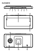 Preview for 3 page of Roadstar CLR-2615 User Manual