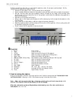 Preview for 3 page of Roadstar CLR 2860CD Instruction Manual