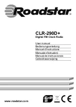 Preview for 1 page of Roadstar CLR-290D+ User Manual