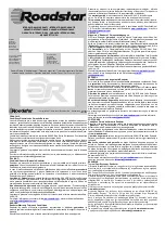 Preview for 33 page of Roadstar CLR-290D+ User Manual