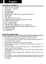 Preview for 4 page of Roadstar CLR-725BK User Manual