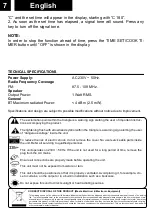 Preview for 10 page of Roadstar CLR-725BK User Manual