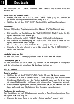 Preview for 14 page of Roadstar CLR-725BK User Manual