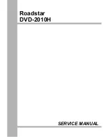 Предварительный просмотр 1 страницы Roadstar DVD-2010H Service Manual