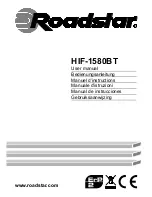 Roadstar HIF-1580BT User Manual preview