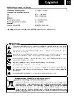 Предварительный просмотр 35 страницы Roadstar HIF-1899TUMPK User Manual