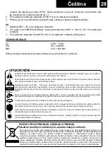 Предварительный просмотр 33 страницы Roadstar HIF-2030BT User Manual