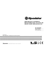 Preview for 1 page of Roadstar HIF-3650UMP Instruction Manual