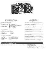 Preview for 2 page of Roadstar HIF-5803MP Service Manual