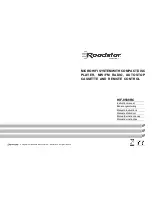 Roadstar HIF-8588RC Instruction Manual preview