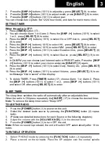 Preview for 7 page of Roadstar HIF-8892D+BT User Manual