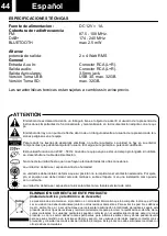 Preview for 48 page of Roadstar HIF-8892D+BT User Manual