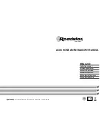 Roadstar HRA-1220 Instruction Manual preview