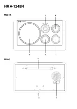 Предварительный просмотр 3 страницы Roadstar HRA-1245NWD User Manual