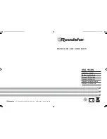 Preview for 1 page of Roadstar HRA-1500 Instruction Manual