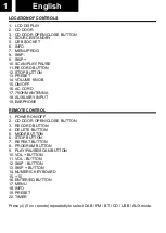 Preview for 4 page of Roadstar HRA-1782D+BT User Manual