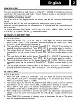 Preview for 5 page of Roadstar HRA-1782D+BT User Manual