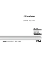 Roadstar HRA-5500 Instruction Manual preview