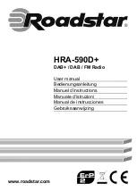 Roadstar HRA-590D+ User Manual preview