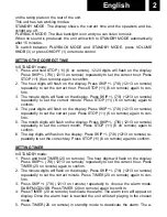 Preview for 7 page of Roadstar HRA-9D+BT User Manual