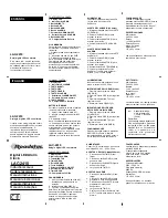 Roadstar LAC-2410 Instruction Manual preview