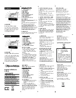 Preview for 2 page of Roadstar LC-2412 Instruction Manual