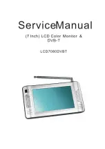 Roadstar LCD7080DVBT Service Manual preview