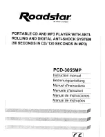 Roadstar PCD-3055MP Instruction Manual preview