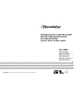 Предварительный просмотр 1 страницы Roadstar PCD-495MP Instruction Manual