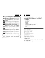 Preview for 3 page of Roadstar PCD-6520SWMPT Instruction Manual