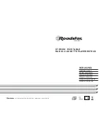 Preview for 1 page of Roadstar RCR-4625CD Instruction Manual