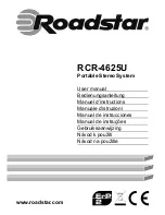 Preview for 1 page of Roadstar RCR-4625U User Manual