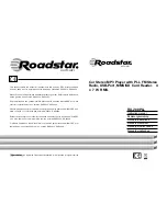 Roadstar RU-200PLL Instruction Manual preview