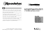 Roadstar RU-265RC Instruction Manual preview