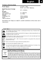 Preview for 7 page of Roadstar RU-275 User Manual