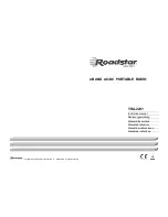 Roadstar TRA-2290 Instruction Manual preview