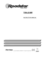 Roadstar TRA-2350P Instruction Manual preview