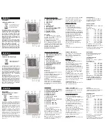 Preview for 1 page of Roadstar TRA-2973 Instruction Manual