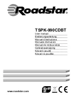 Preview for 1 page of Roadstar TSPK-990CDBT User Manual