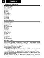 Preview for 4 page of Roadstar TSPK-990CDBT User Manual