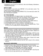 Preview for 6 page of Roadstar TSPK-990CDBT User Manual