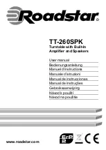 Roadstar TT-260SPK User Manual preview