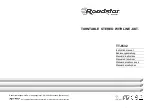 Roadstar TT-8532 Instruction Manual preview