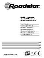 Roadstar TTR-635WD User Manual preview