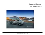Roadtrek CS Adventurous Owner'S Manual preview