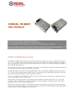 roal MCB600 User Manual preview
