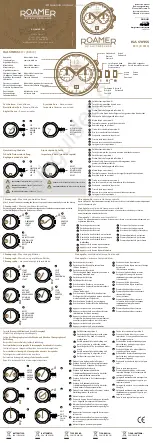 Preview for 1 page of ROAMER ISA SWISS 8371 Instruction Manual